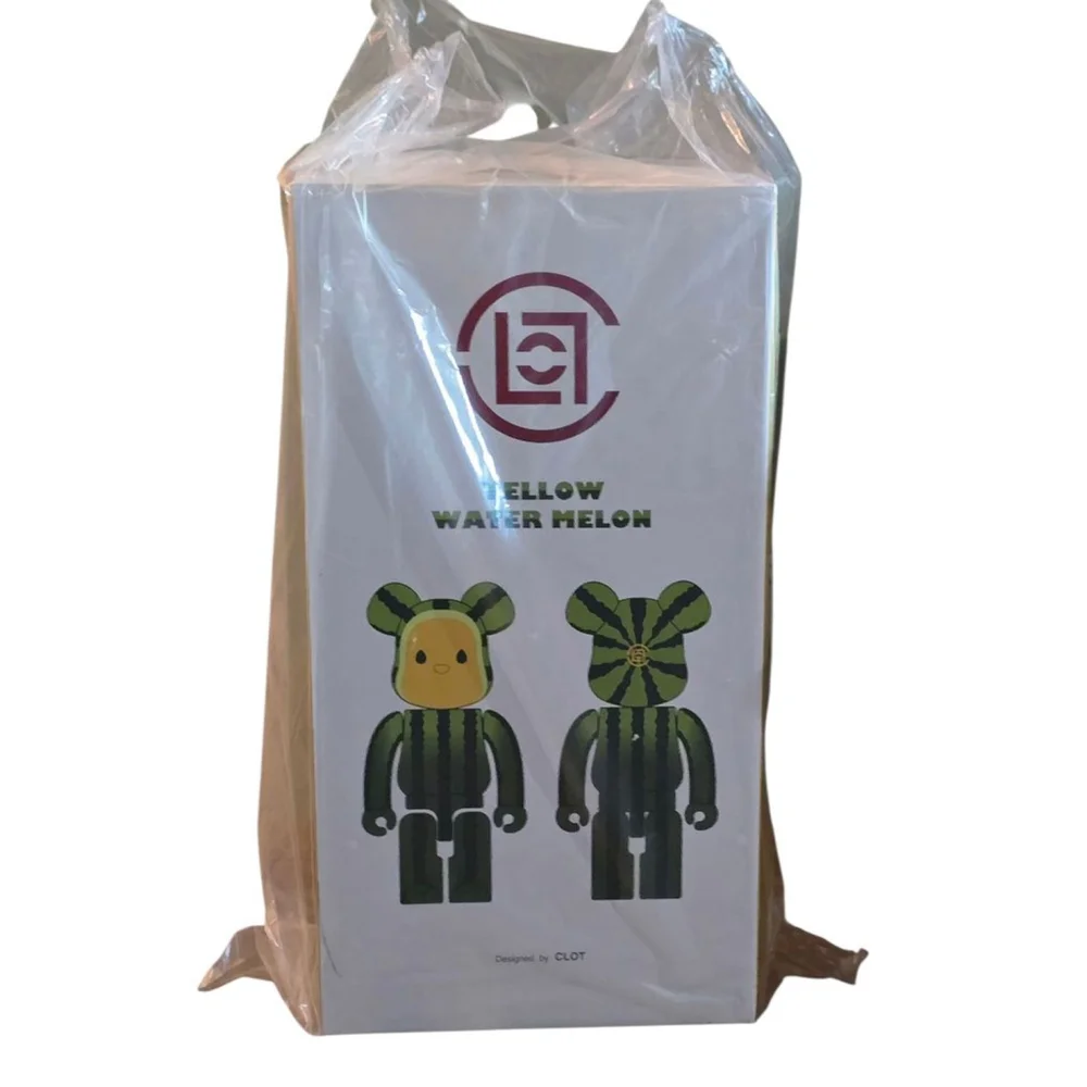 NIB CLOT 1000% Watermelon Bearbrick Action Figure‎